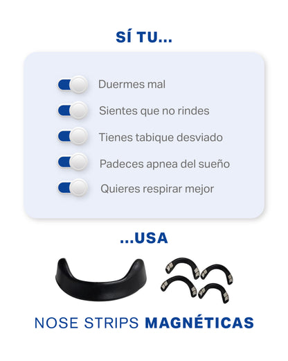Tiras Nasales Magnéticas